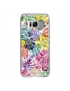 Coque Samsung S8 Tigers and Leopards Yellow - Ninola Design