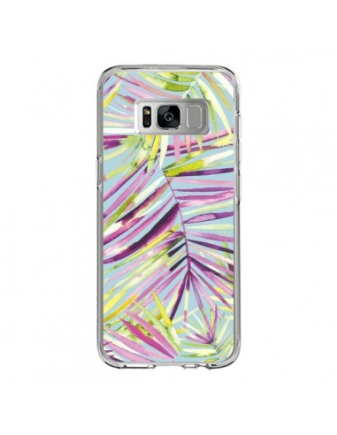 Coque Samsung S8 Tropical Flowers Multicolored - Ninola Design