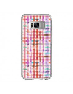 Coque Samsung S8 Tropical Parrots Palms - Ninola Design