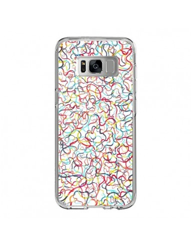 Coque Samsung S8 Water Drawings White - Ninola Design