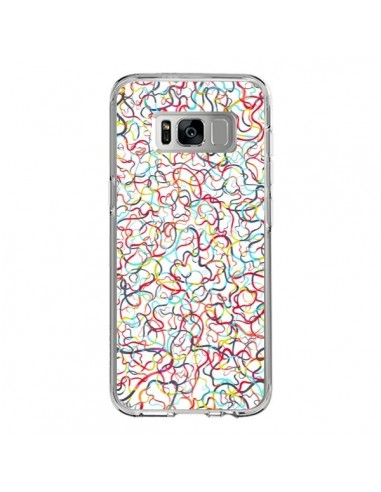 Coque Samsung S8 Water Drawings White - Ninola Design