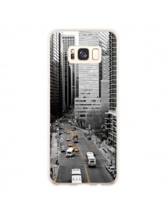 Coque Samsung S8 Plus New York Noir et Blanc - Anaëlle...