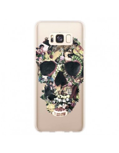 Coque Samsung S8 Plus Skull Vintage Tête de Mort Transparente - Ali Gulec