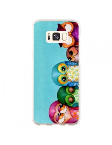 Coque Samsung S8 Plus Famille Chouettes - Annya Kai