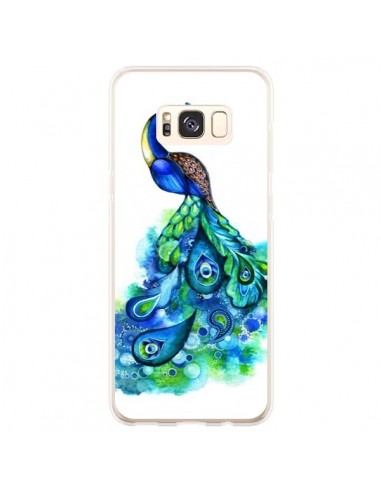 Coque Samsung S8 Plus Paon Multicolore - Annya Kai