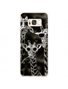 Coque Samsung S8 Plus Girafe Swag Lunettes Familiy...