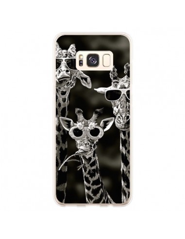 Coque Samsung S8 Plus Girafe Swag Lunettes Familiy Giraffe - Asano Yamazaki