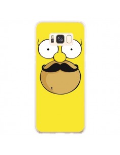 Coque Samsung S8 Plus Homer Movember Moustache Simpsons -...