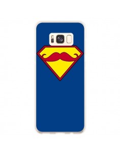 Coque Samsung S8 Plus Super Moustache Movember Superman -...
