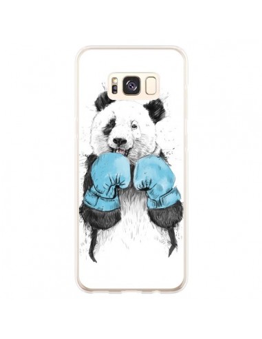 Coque Samsung S8 Plus Winner Panda Boxeur - Balazs Solti