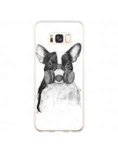 Coque Samsung S8 Plus Tagueur Bulldog Dog Chien Big City...
