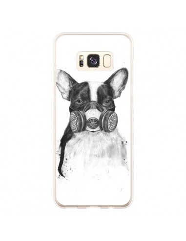 Coque Samsung S8 Plus Tagueur Bulldog Dog Chien Big City Life - Balazs Solti