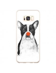 Coque Samsung S8 Plus Clown Bulldog Chien Dog - Balazs Solti