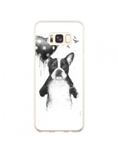 Coque Samsung S8 Plus Lover Bulldog Chien Dog My Heart Goes Boom - Balazs Solti