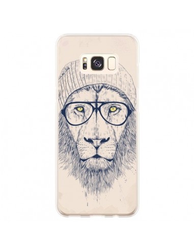 Coque Samsung S8 Plus Cool Lion Lunettes - Balazs Solti