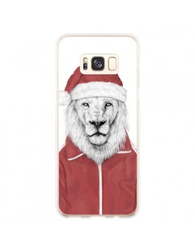 Coque Samsung S8 Plus Santa Lion Père Noel - Balazs Solti