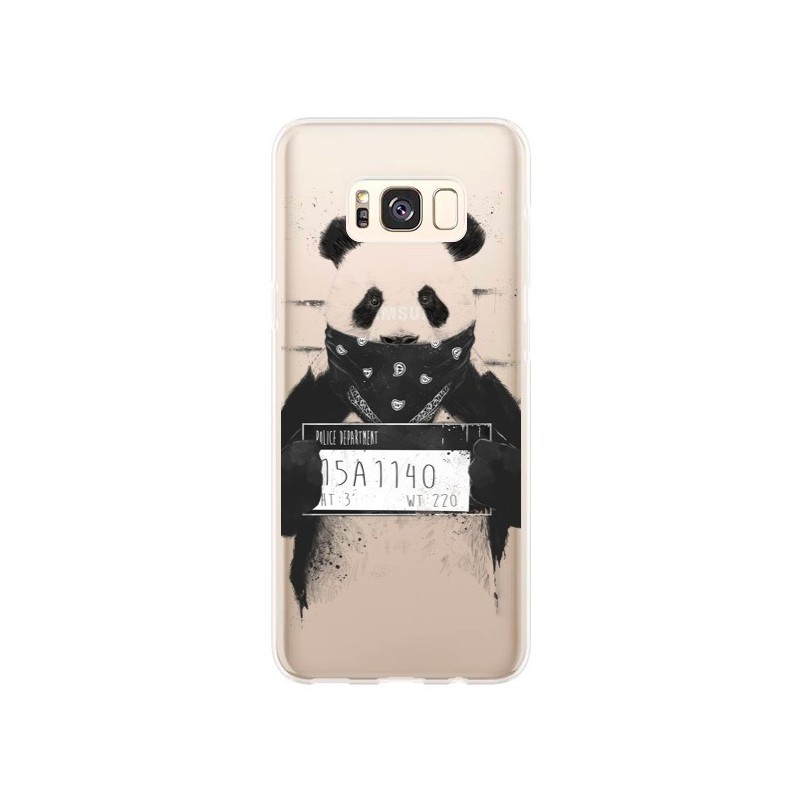 Coque Samsung S8 Plus Bad Panda Transparente - Balazs Solti