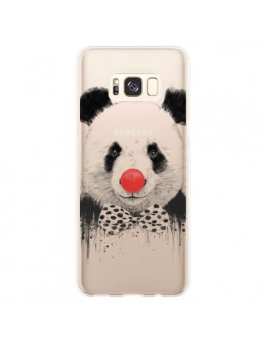 Coque Samsung S8 Plus Clown Panda Transparente - Balazs Solti