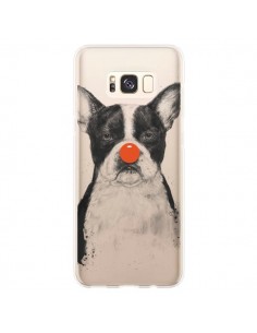 Coque Samsung S8 Plus Clown Bulldog Dog Chien...