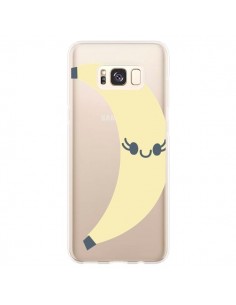Coque Samsung S8 Plus Banana Banane Fruit Transparente -...