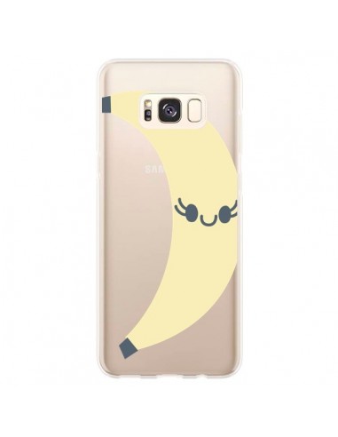 Coque Samsung S8 Plus Banana Banane Fruit Transparente - Claudia Ramos