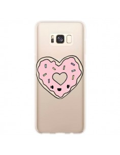 Coque Samsung S8 Plus Donuts Heart Coeur Rose...