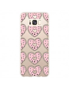 Coque Samsung S8 Plus Donuts Heart Coeur Rose Pink...