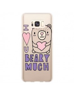 Coque Samsung S8 Plus I Love You Beary Much Nounours...