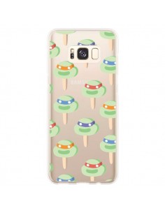 Coque Samsung S8 Plus Tortues Ninja Tortle Transparente -...