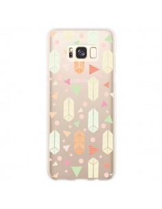 Coque Samsung S8 Plus Arrow Fleche Azteque Transparente -...