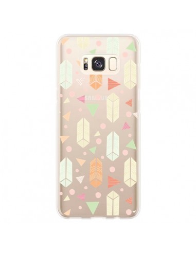 Coque Samsung S8 Plus Arrow Fleche Azteque Transparente - Claudia Ramos