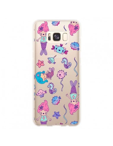 Coque Samsung S8 Plus Mermaid Petite Sirene Ocean Transparente - Claudia Ramos