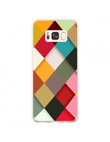Coque Samsung S8 Plus Colorful Mosaique - Danny Ivan