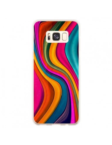 Coque Samsung S8 Plus Love Color Vagues - Danny Ivan
