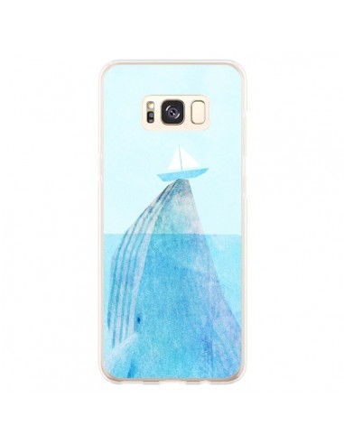 Coque Samsung S8 Plus Baleine Whale Bateau Mer - Eric Fan