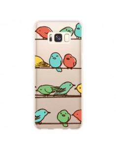 Coque Samsung S8 Plus Oiseaux Birds Transparente - Eric Fan