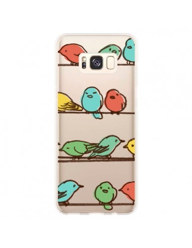 Coque Samsung S8 Plus Oiseaux Birds Transparente - Eric Fan