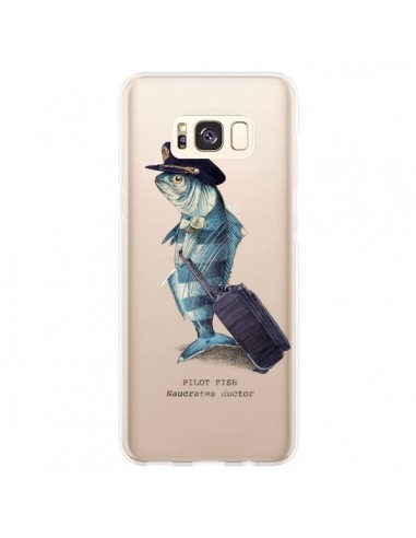 Coque Samsung S8 Plus Pilot Fish Poisson Pilote Transparente - Eric Fan