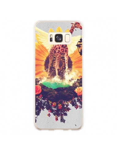 Coque Samsung S8 Plus Girafflower Girafe - Eleaxart