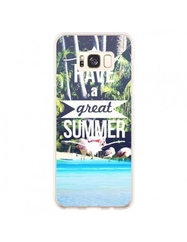 Coque Samsung S8 Plus Have a Great Summer Eté - Eleaxart