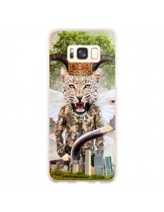 Coque Samsung S8 Plus Hear Me Roar Leopard - Eleaxart