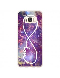 Coque Samsung S8 Plus Love Forever Infini Galaxy - Eleaxart