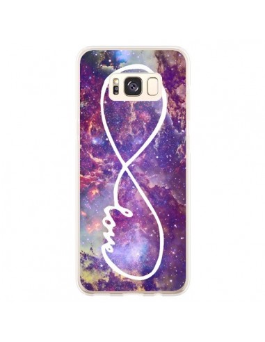 Coque Samsung S8 Plus Love Forever Infini Galaxy - Eleaxart