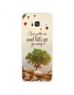 Coque Samsung S8 Plus Let's Go Far Away Ballons - Eleaxart