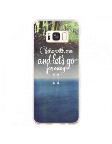 Coque Samsung S8 Plus Let's Go Far Away Forest Foret - Eleaxart