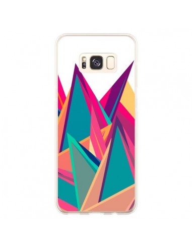 Coque Samsung S8 Plus Triangles Intensive Pic Azteque - Eleaxart