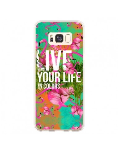 Coque Samsung S8 Plus Live your Life - Eleaxart