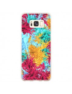 Coque Samsung S8 Plus Splashes Peintures - Eleaxart