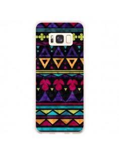 Coque Samsung S8 Plus Triangles Pattern Azteque - Eleaxart