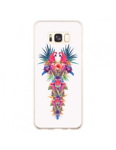 Coque Samsung S8 Plus Parrot Kingdom Royaume Perroquet - Eleaxart